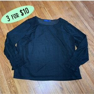 APT. 9 Dark Green Blouse